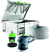 Пневматическая эксцентриковая шлифовальная машинка FESTOOL LEX 3 77/2,5 Set 691150