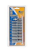 Набор торцевых головок Kraft 1/4"Dr. Высокие 9 шт. 6-13 мм (700315)