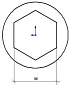 Головка торцевая PNG S16M30