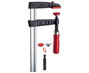 Струбцина TG Bessey из ковкого чугуна с деревянной ручкой BE-TG25S10