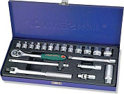 Набор торцевых головок (3/8"DR; 6-23 мм; 20 предметов) Jonnesway S04H3120S